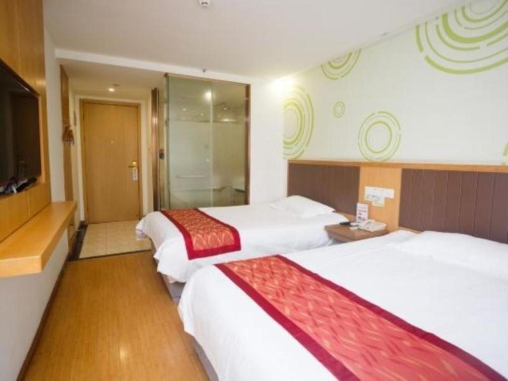Greentree Inn Zhejiang Ningbo South Railway Station Express Hotel Exterior photo